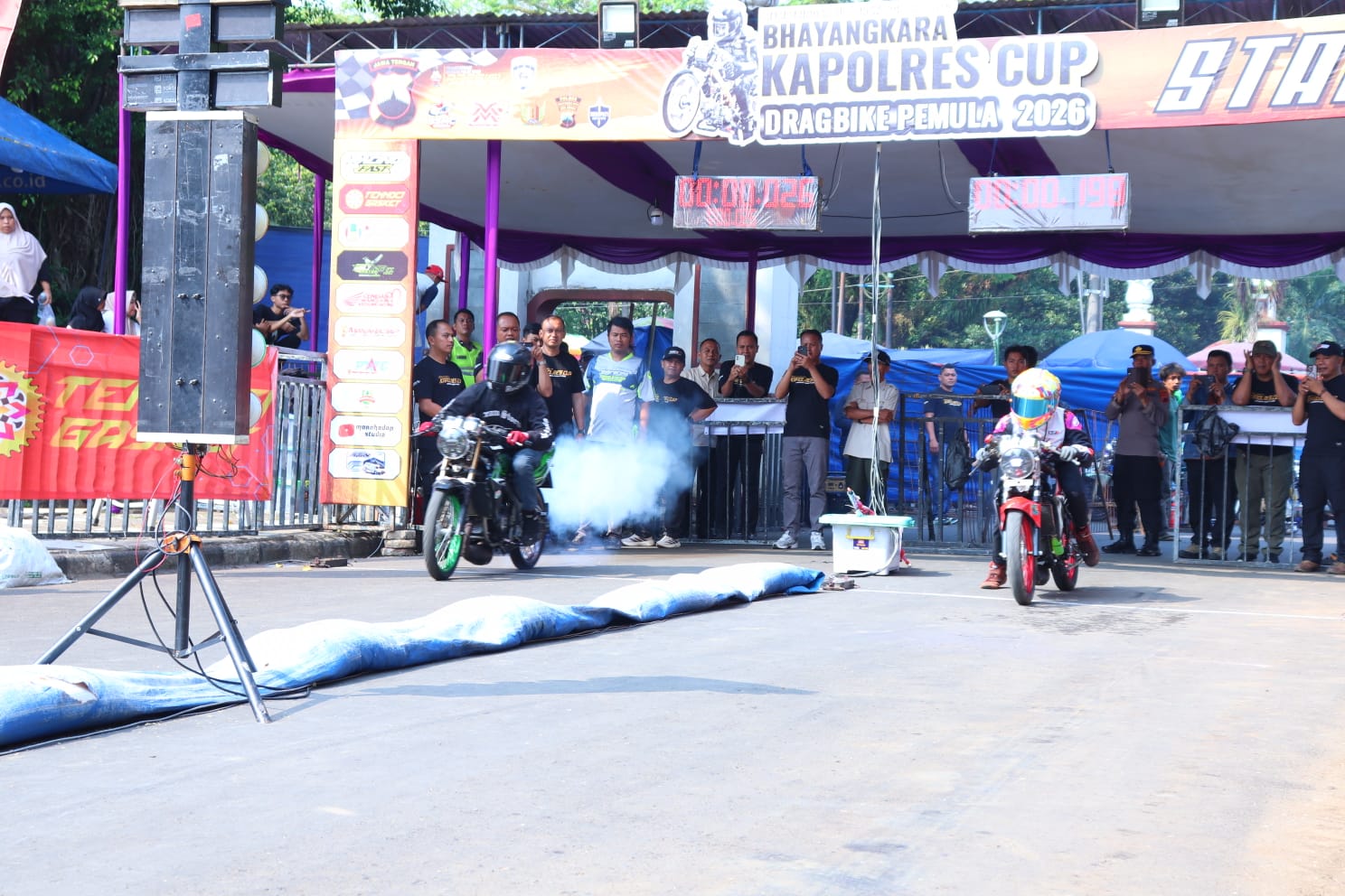 600 Pembalap Ramaikan Drag Bike Kapolres Cup Pekalongan, Kapolres: Tak Ada Lagi Balap Liar di Jalan